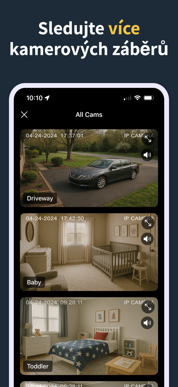 IP Camera Viewer app screenshot