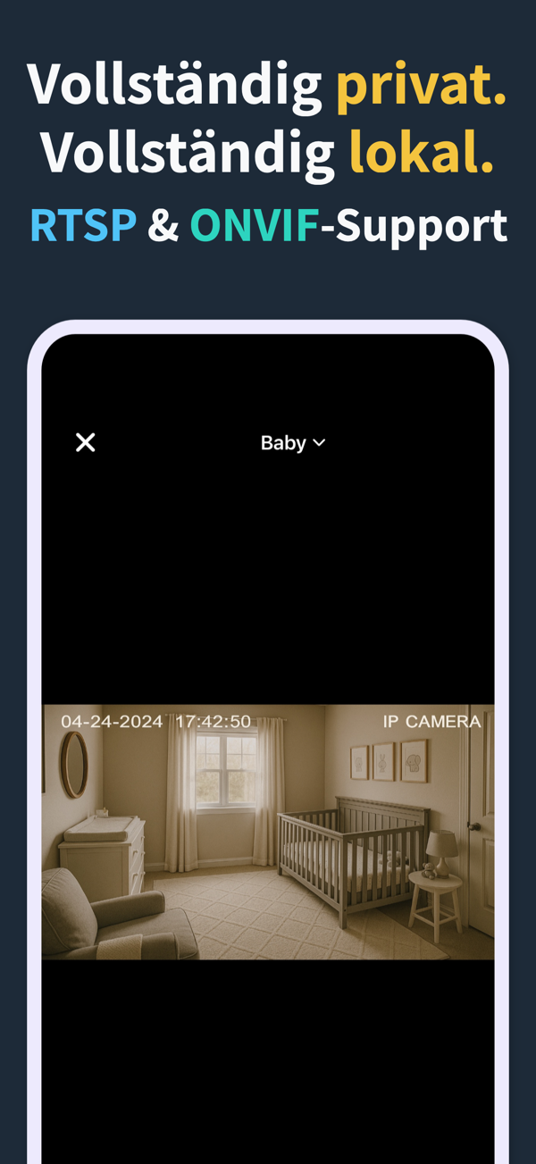 IP Camera Viewer app screenshot