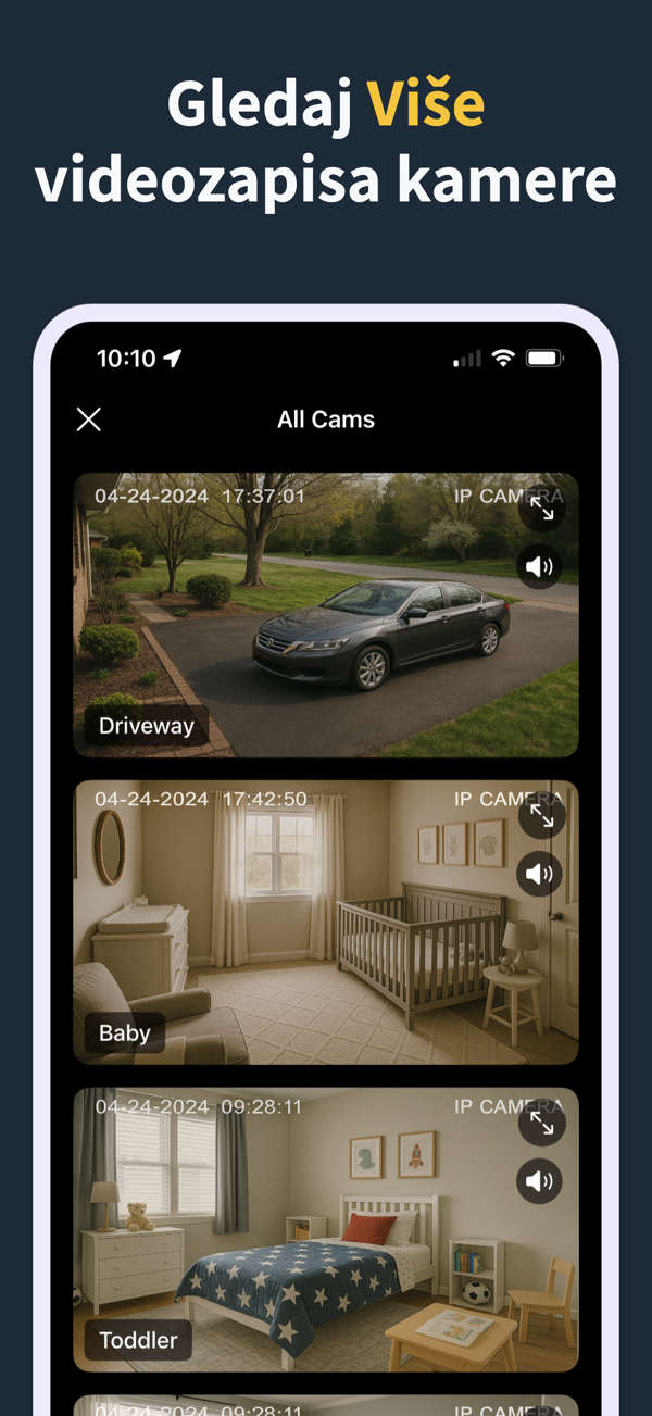 IP Camera Viewer app screenshot