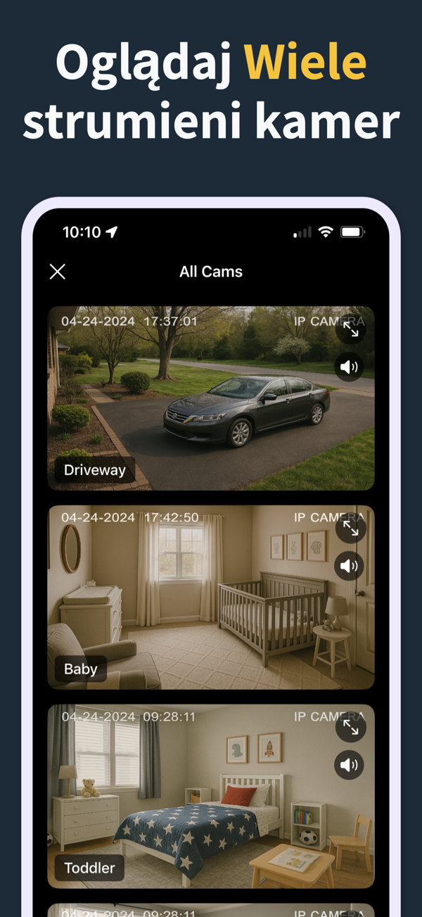IP Camera Viewer app screenshot