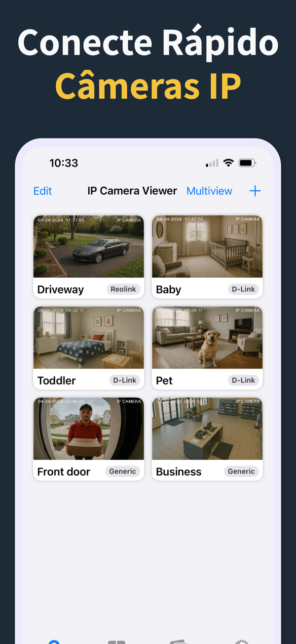 IP Camera Viewer app screenshot
