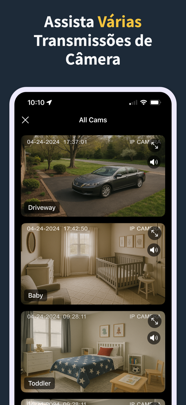 IP Camera Viewer app screenshot