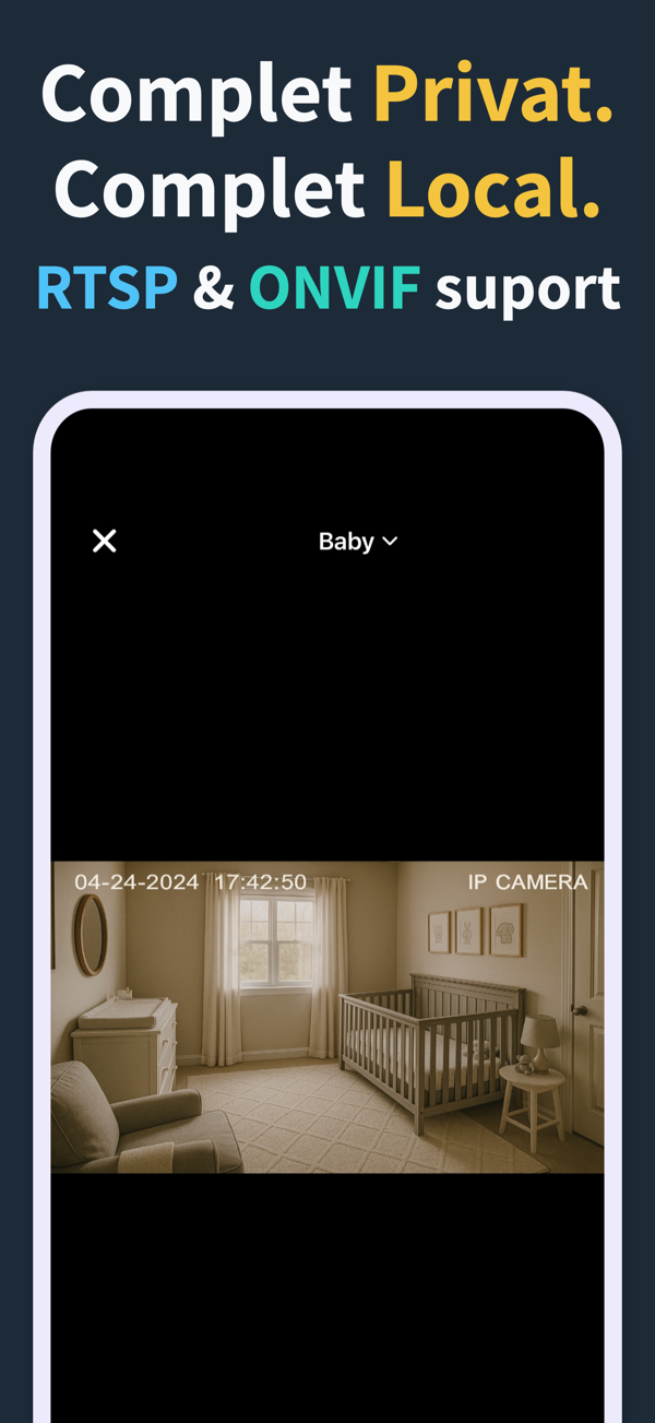 IP Camera Viewer app screenshot