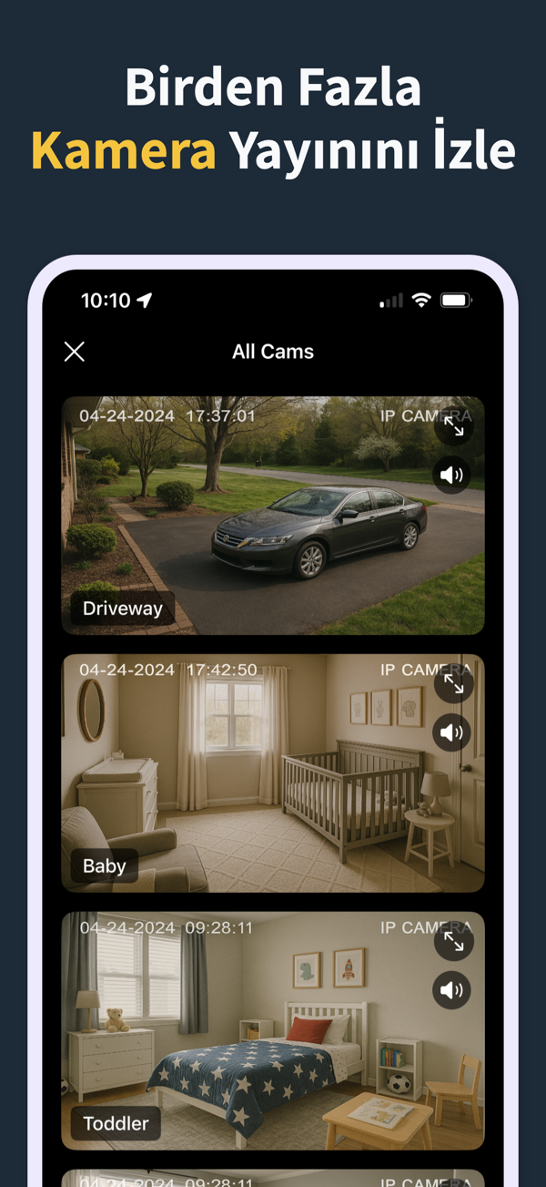 IP Camera Viewer app screenshot